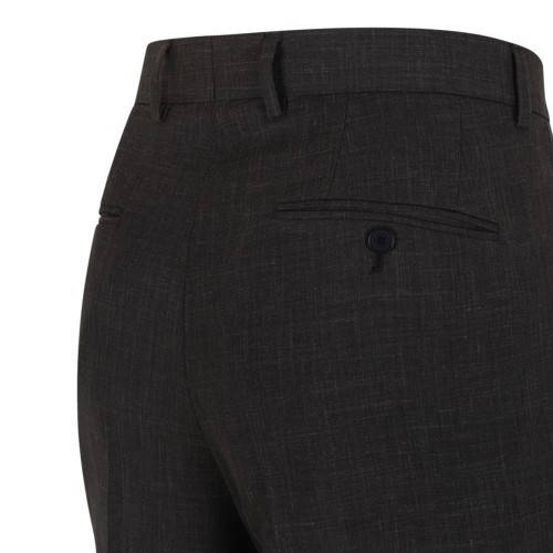 Boss x David Beckham Brown Tailored Trousers.