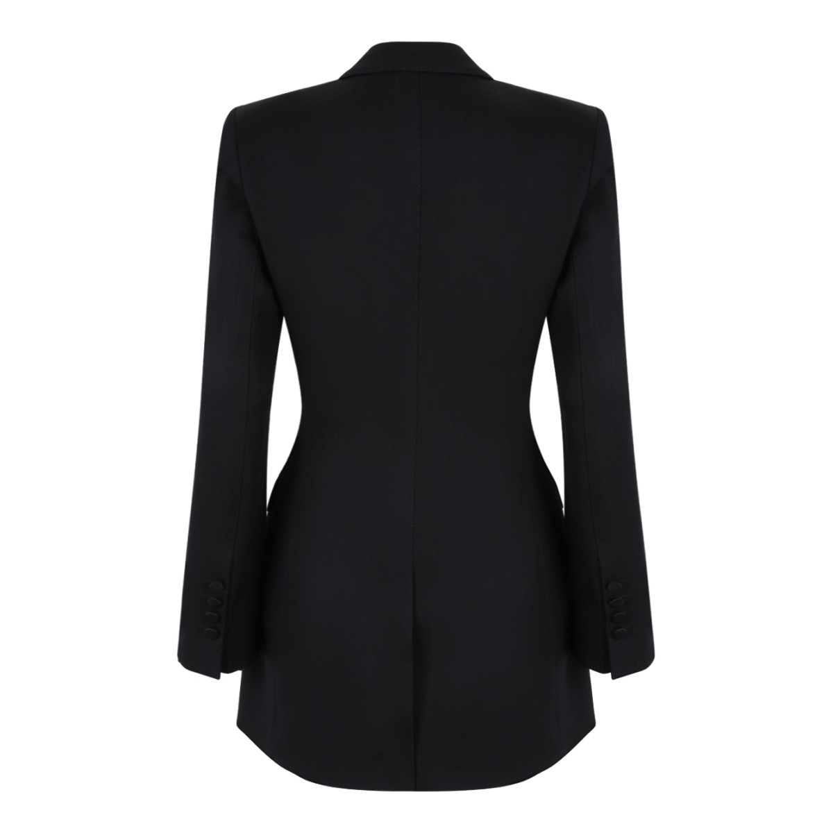 Dolce & Gabbana Black Double-Breasted Tailored Blazer.  