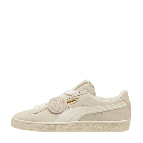 Puma Cream Suede Low-Top Sneakers.