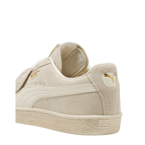 Puma Cream Suede Low-Top Sneakers.