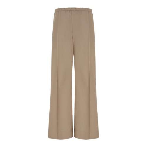 Moncler Beige Wide-Leg Technical Trousers. 2