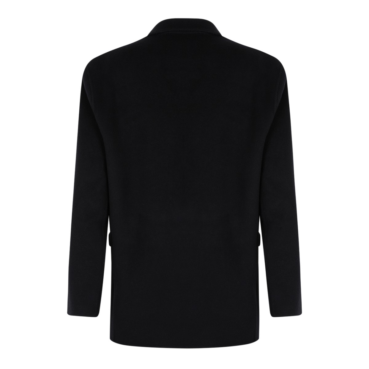 Anine Bing Dark Grey Washed Single-Breasted Blazer.