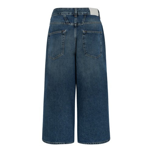 Closed Blue Wide-Leg Denim Jeans.