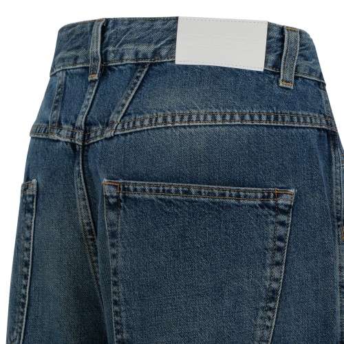 Closed Blue Wide-Leg Denim Jeans.