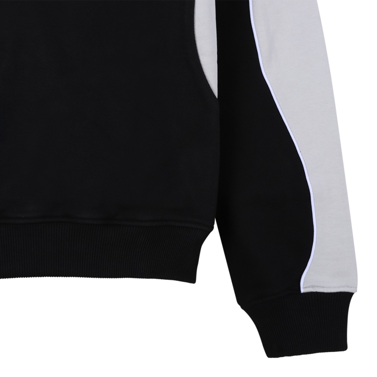 Casablanca Black Technical Long-Sleeve Sport Top.