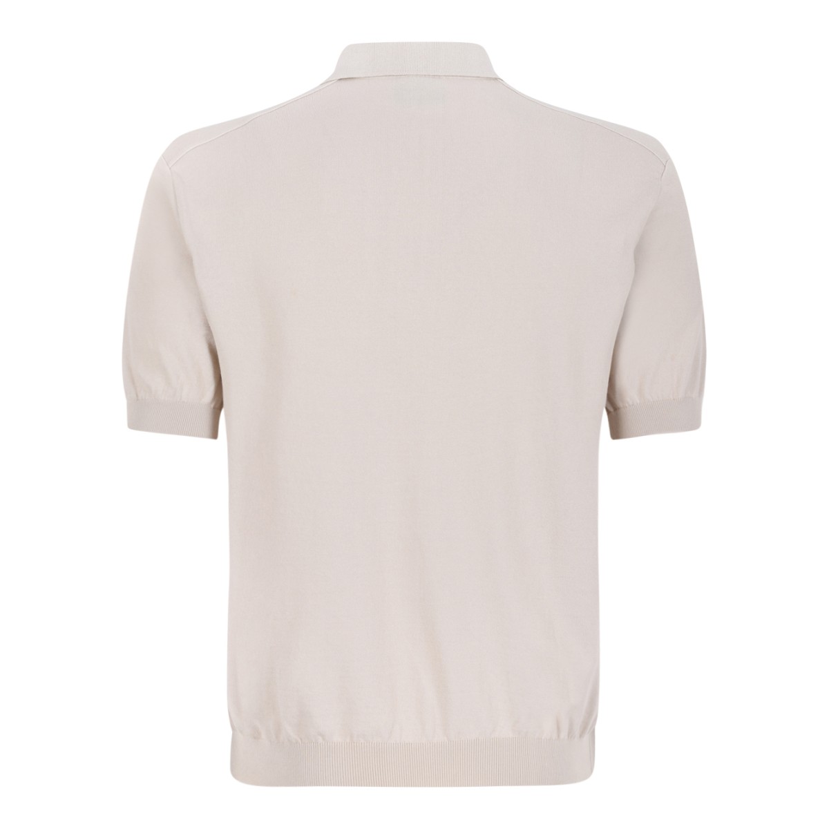 Paul & Shark Beige Cotton Polo Shirt.
