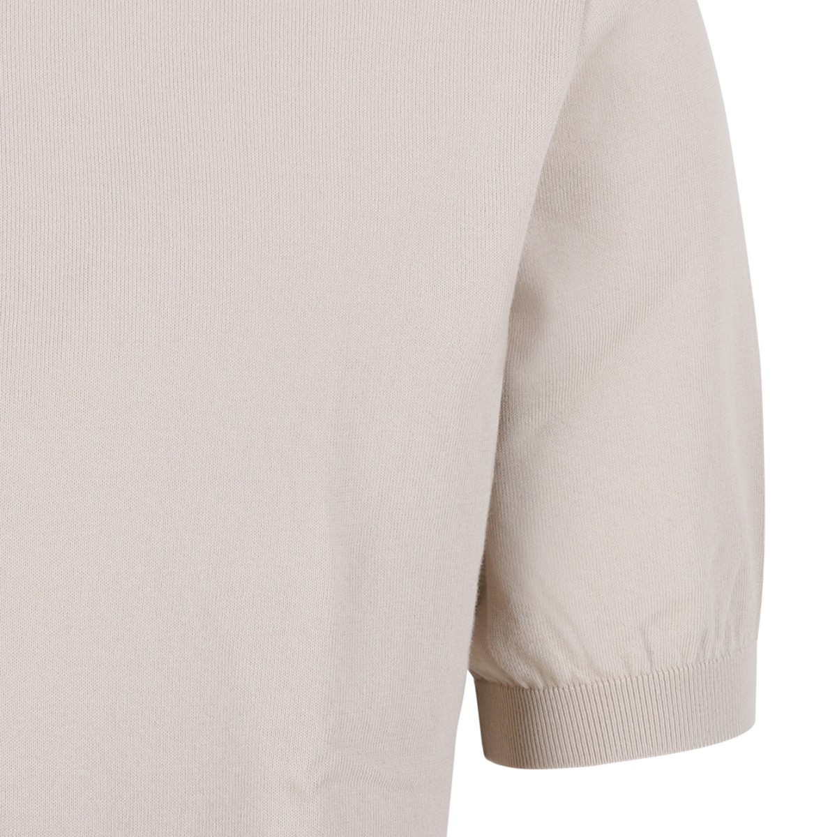 Paul & Shark Beige Cotton Polo Shirt.
