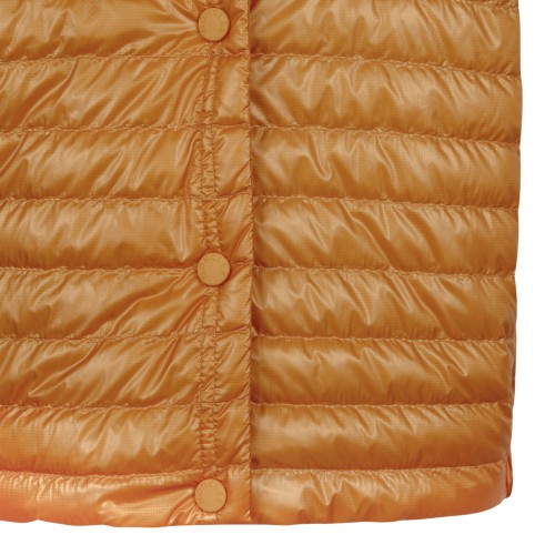 Moncler Grenoble Yellow Quilted Down Vest.