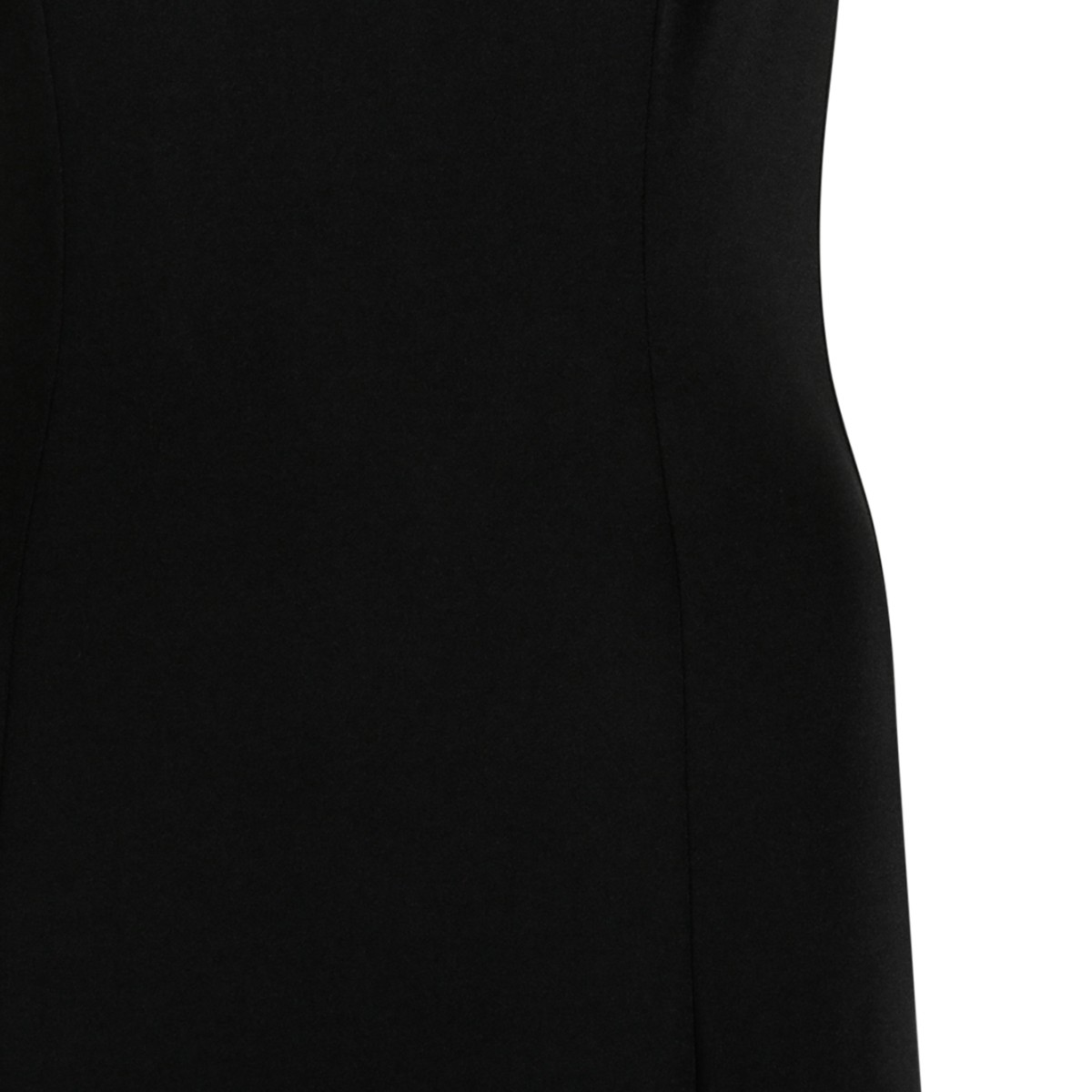 Nissa Black Halterneck Draped Maxi Dress.  