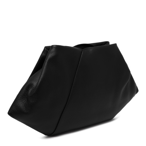 MM6 Maison Margiela Black Soft Leather Handbag.
