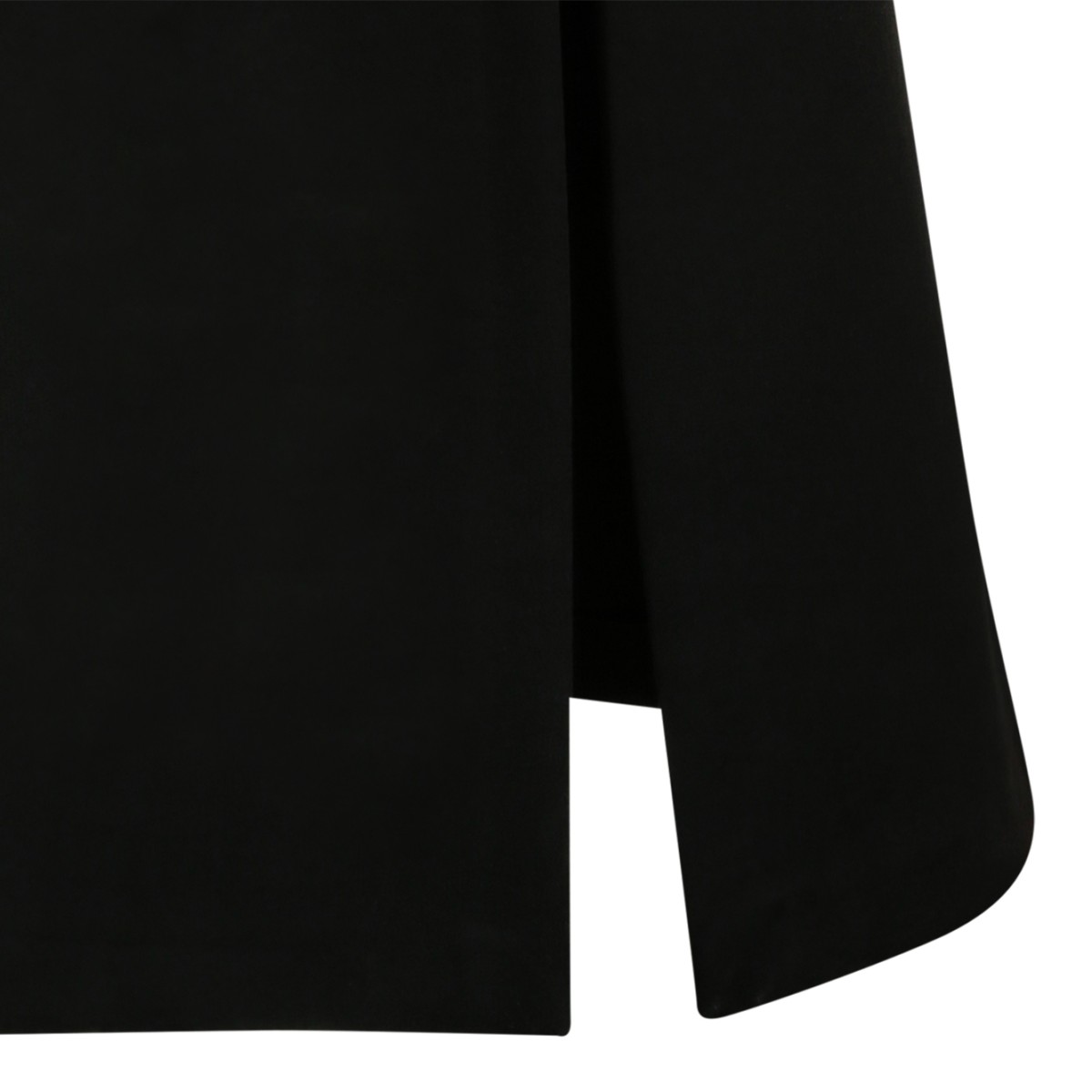 Max Mara Black Sleeveless Knit Midi Dress.