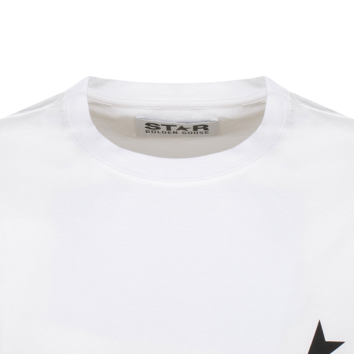 Golden Goose White Cotton T-Shirt. 