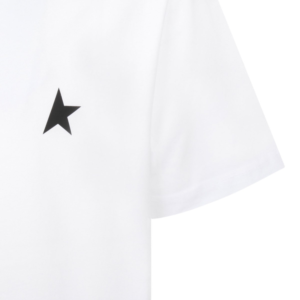 Golden Goose White Cotton T-Shirt. 