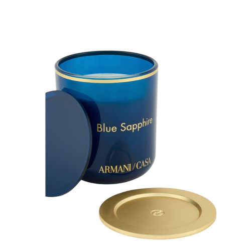 Armani/Casa Blue Sapphire Scented Candle.