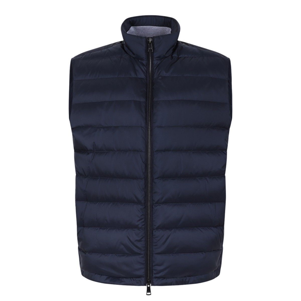 Paul & Shark Navy Blue Quilted Down Gilet.