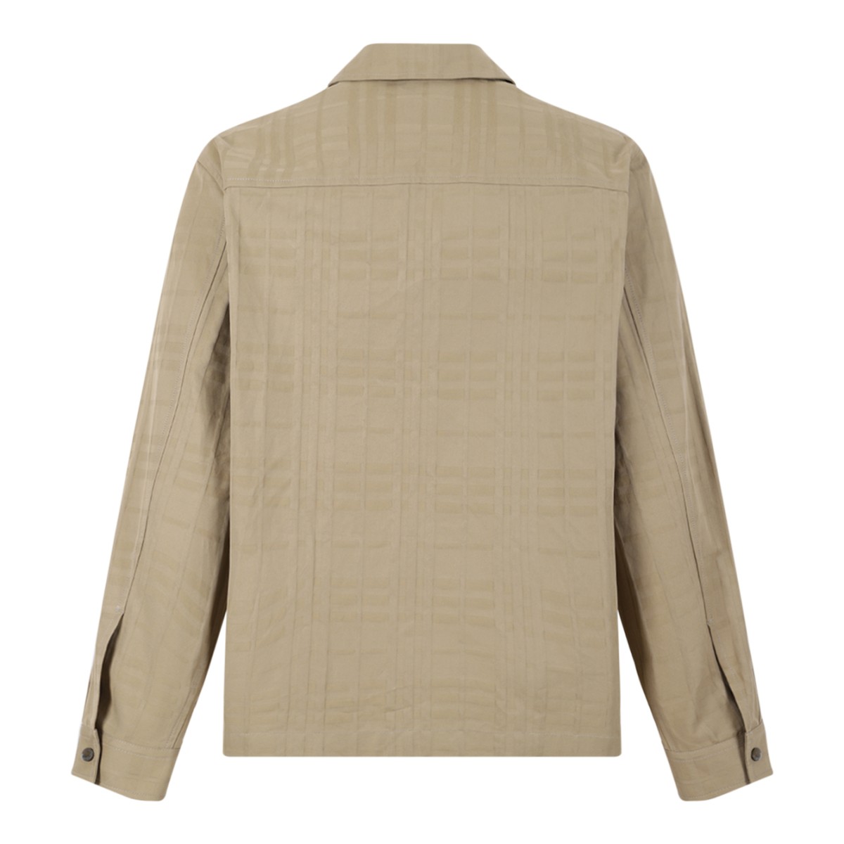 Burberry Beige Lightweight Zip Jacket.  