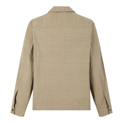 Burberry Beige Lightweight Zip Jacket.  