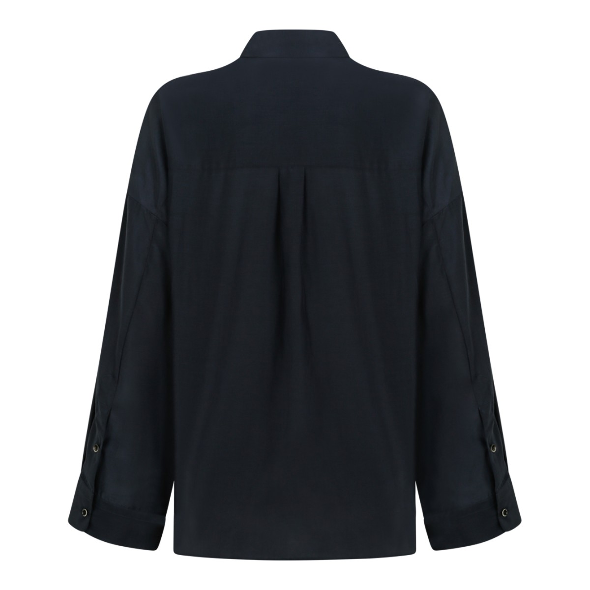Nine In The Morning Dark Grey Minimal Shirt Jacket.