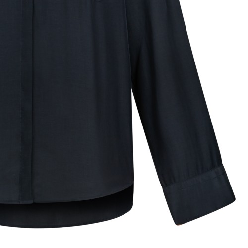 Nine In The Morning Dark Grey Minimal Shirt Jacket.
