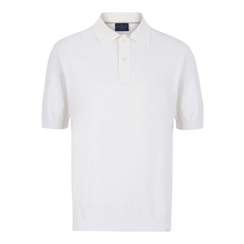 Paul & Shark Beige Cotton Polo Shirt.