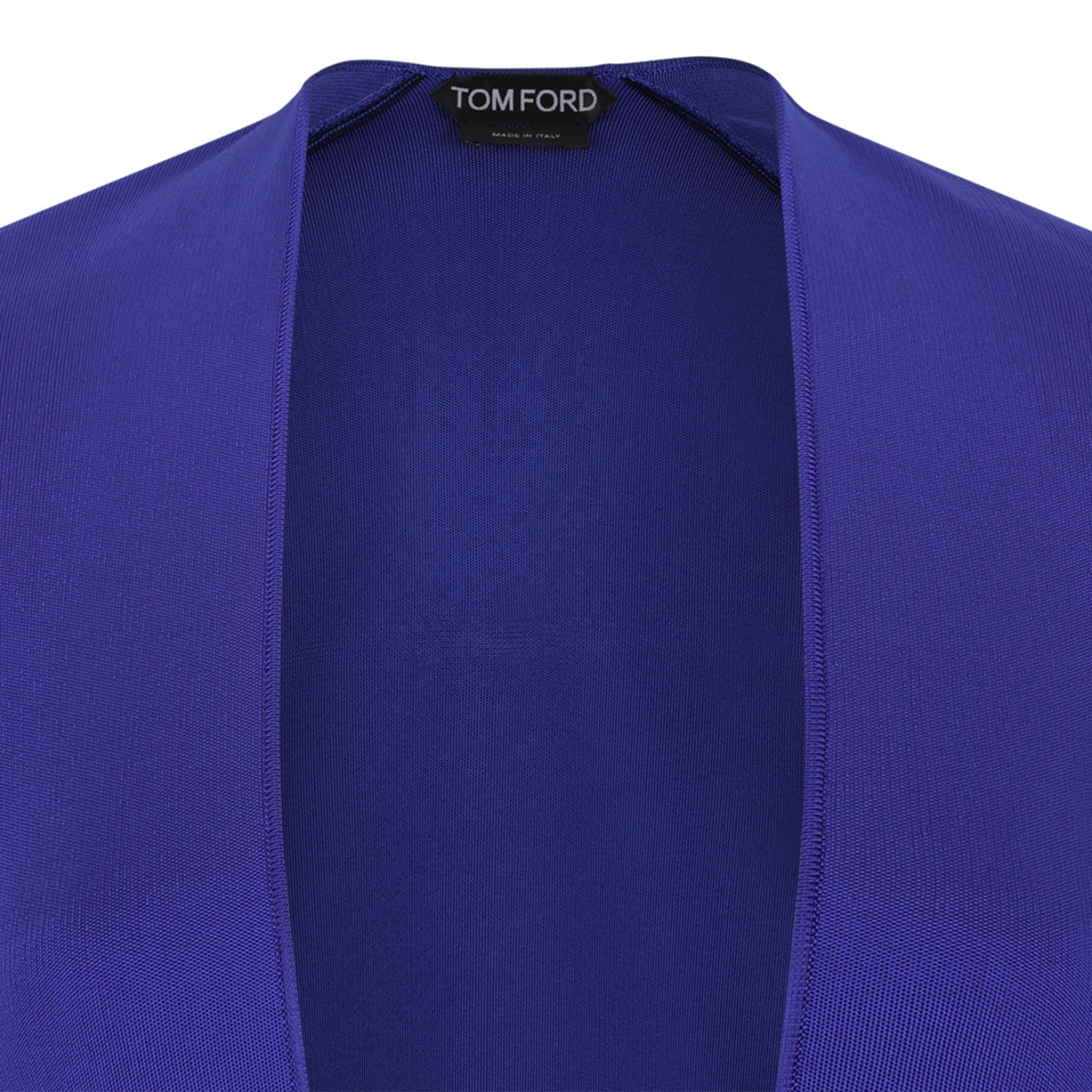 Tom Ford Purple Deep V-Neck Maxi Dress.
