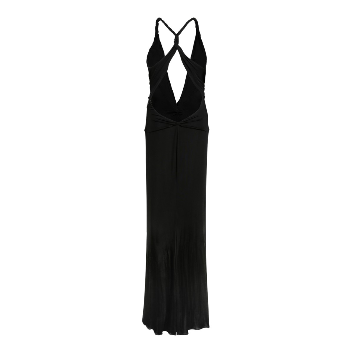 Tom Ford Black Halterneck Maxi Dress.