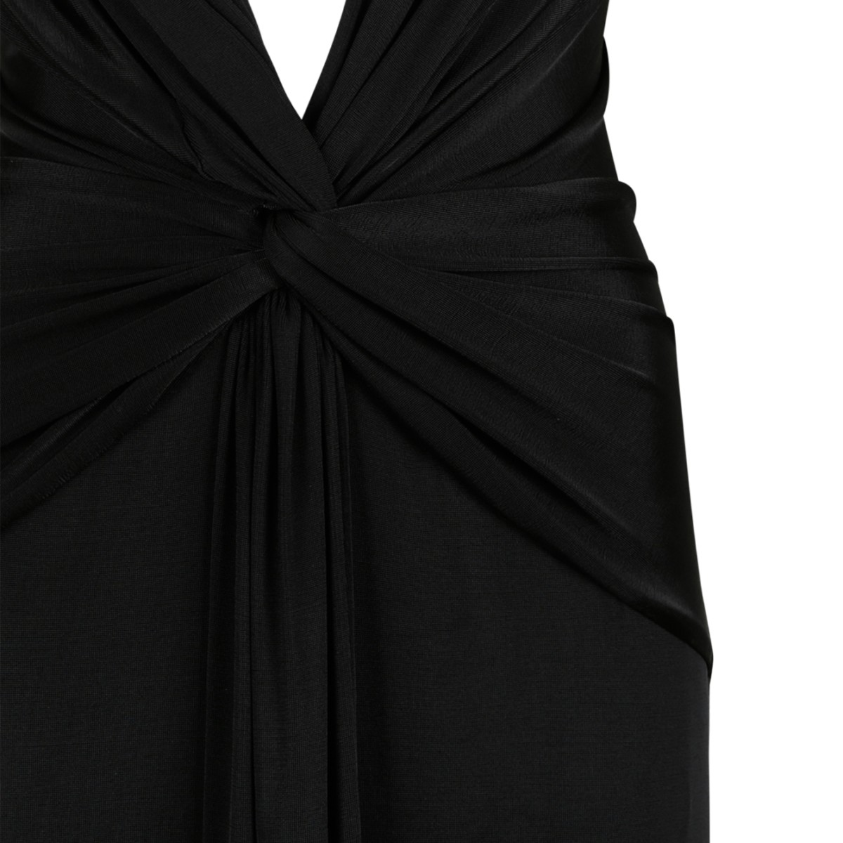 Tom Ford Black Halterneck Maxi Dress.