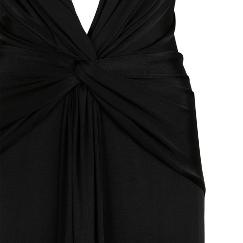 Tom Ford Black Halterneck Maxi Dress.