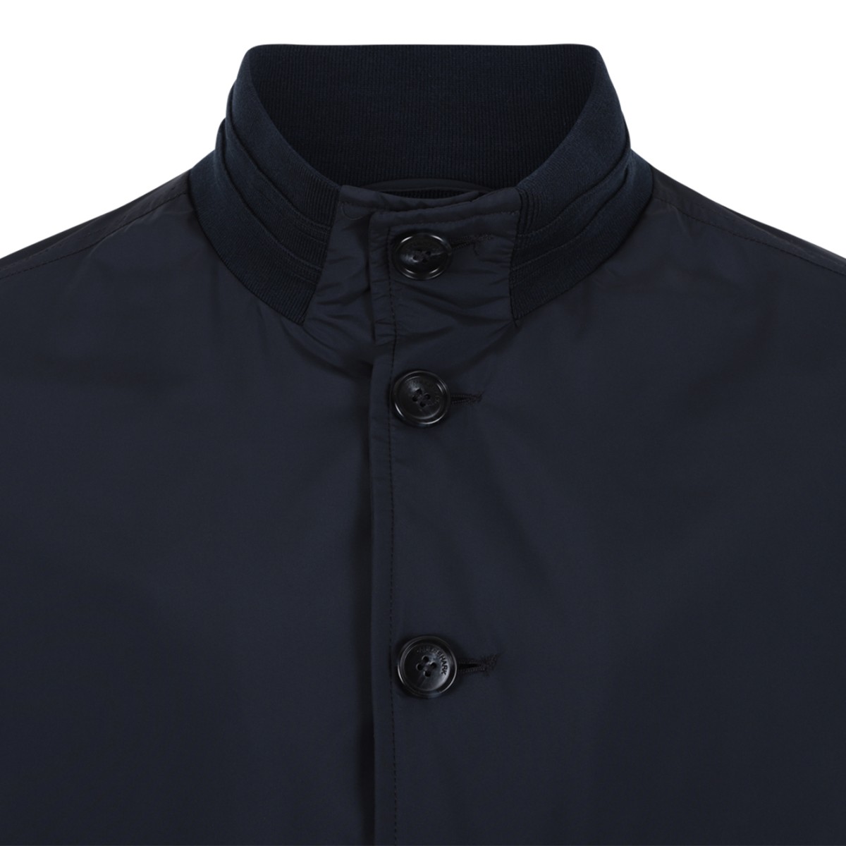 Paul & Shark Navy Blue Lightweight Bomber Jacket.