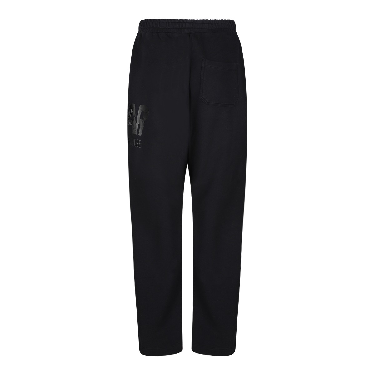 Golden Goose Black Cotton Jogger Trousers.