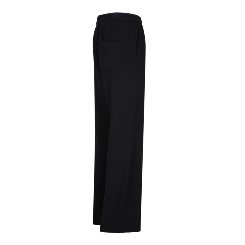 Golden Goose Black Cotton Jogger Trousers.