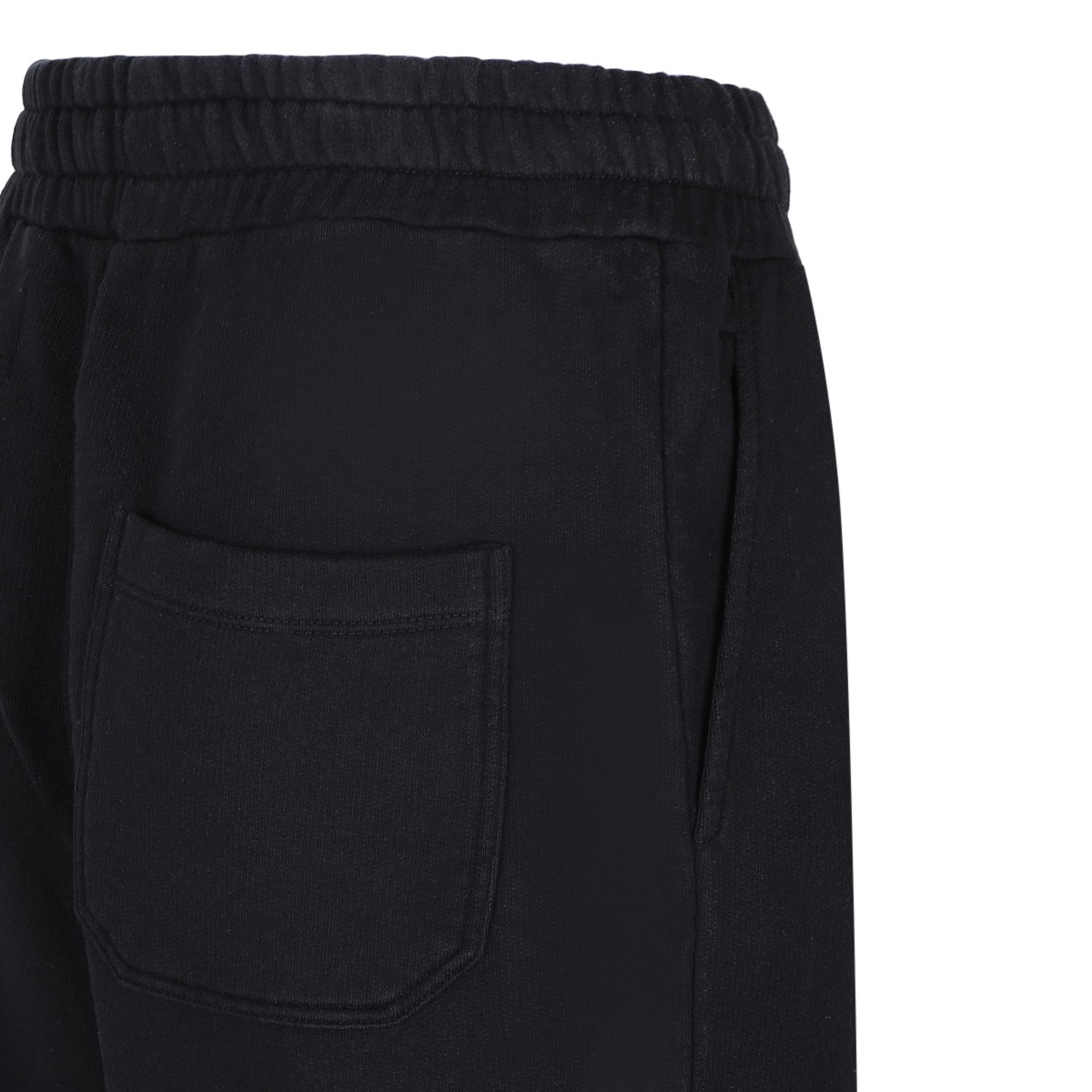 Golden Goose Black Cotton Jogger Trousers.