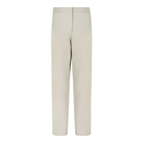 Fabiana Filippi Beige Tailored Straight-Leg Trousers.