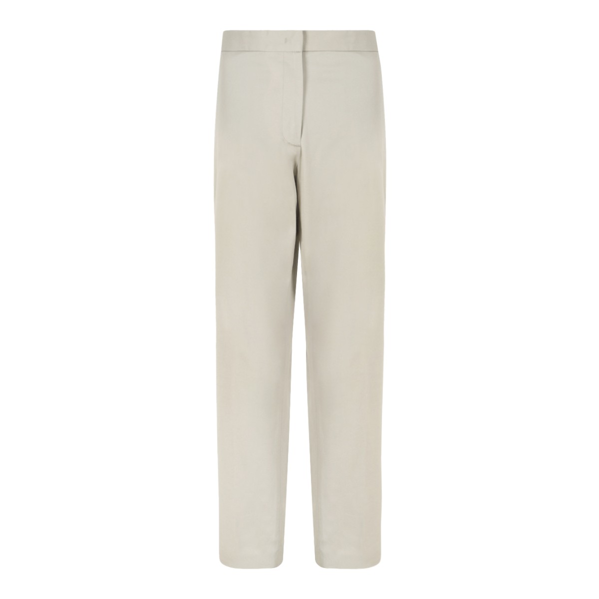 Fabiana Filippi Beige Tailored Straight-Leg Trousers.