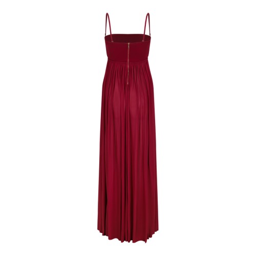 Zimmermann Red Pleated Maxi Dress. 2