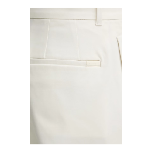 Calvin Klein White Tailored Straight-Leg Trousers.  