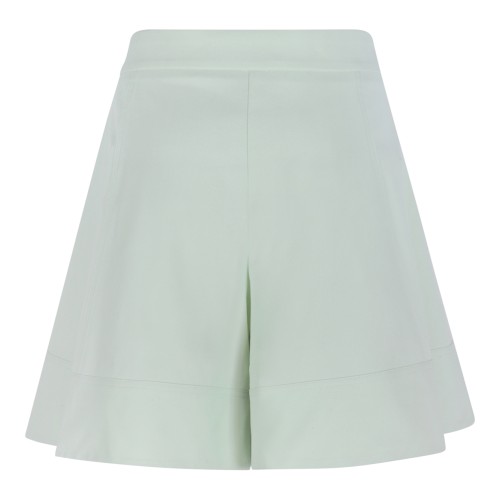Genny Light Green A-Line Mini Skirt. 2