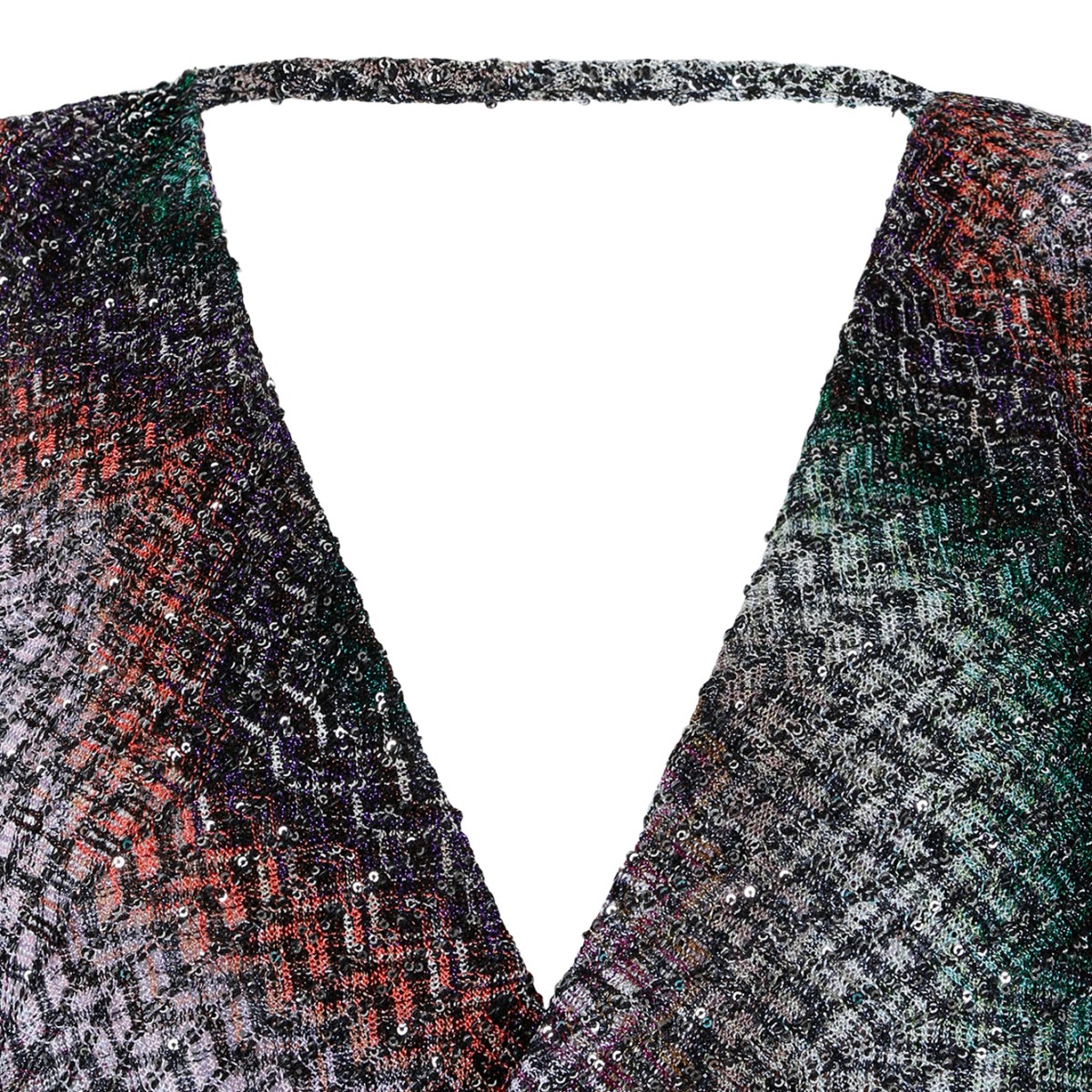Missoni Multicolor Knit Sleeveless Top.