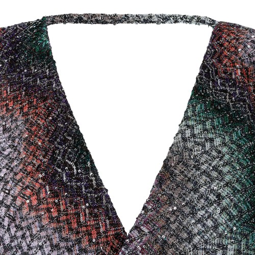 Missoni Multicolor Knit Sleeveless Top.