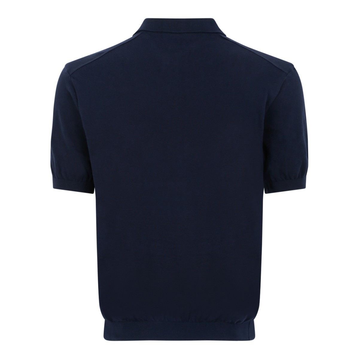 Paul & Shark Navy Cotton Polo Shirt.