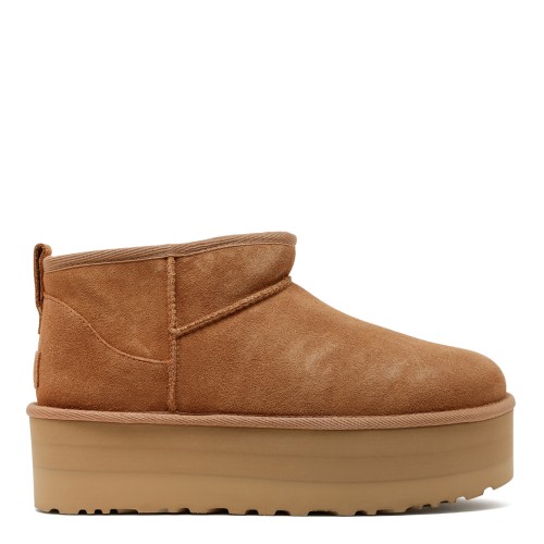 UGG Chestnut Platform Mini Boots.  