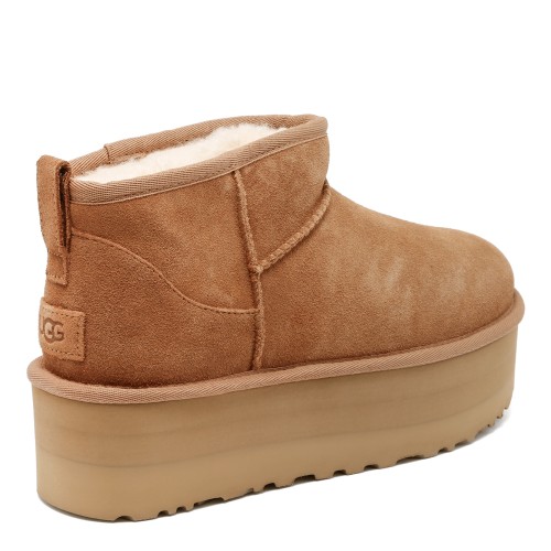 UGG Chestnut Platform Mini Boots.  
