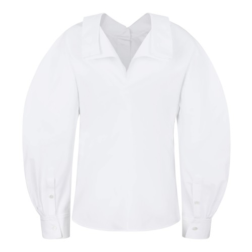 Givenchy White Sculptural Sleeveless Jacket. 2