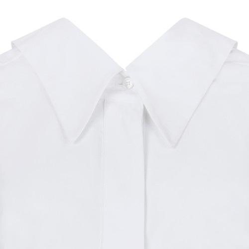 Givenchy White Sculptural Sleeveless Jacket.
