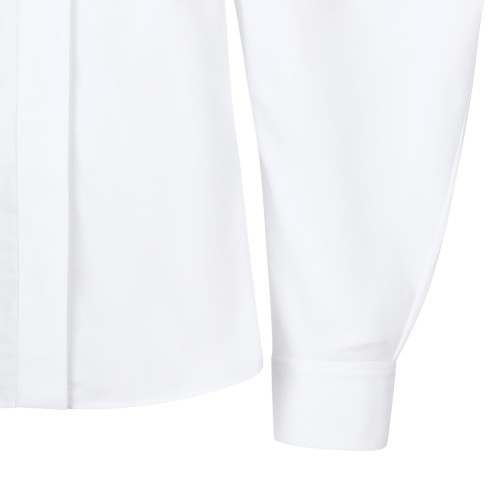 Givenchy White Sculptural Sleeveless Jacket.