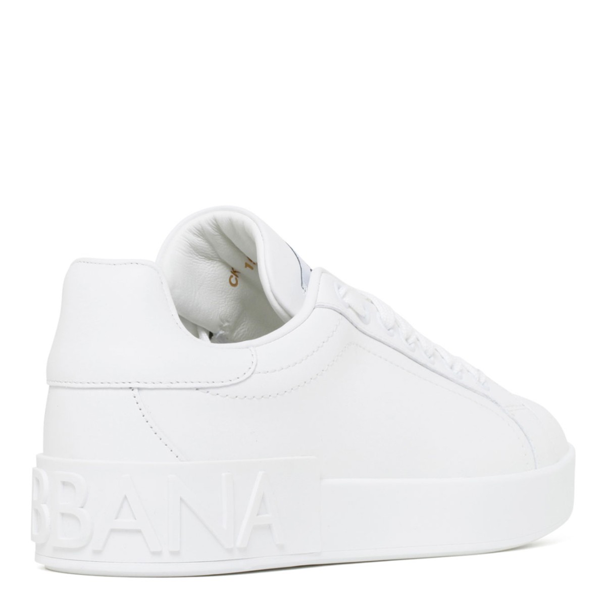 Dolce & Gabbana White Portofino Sneakers. 