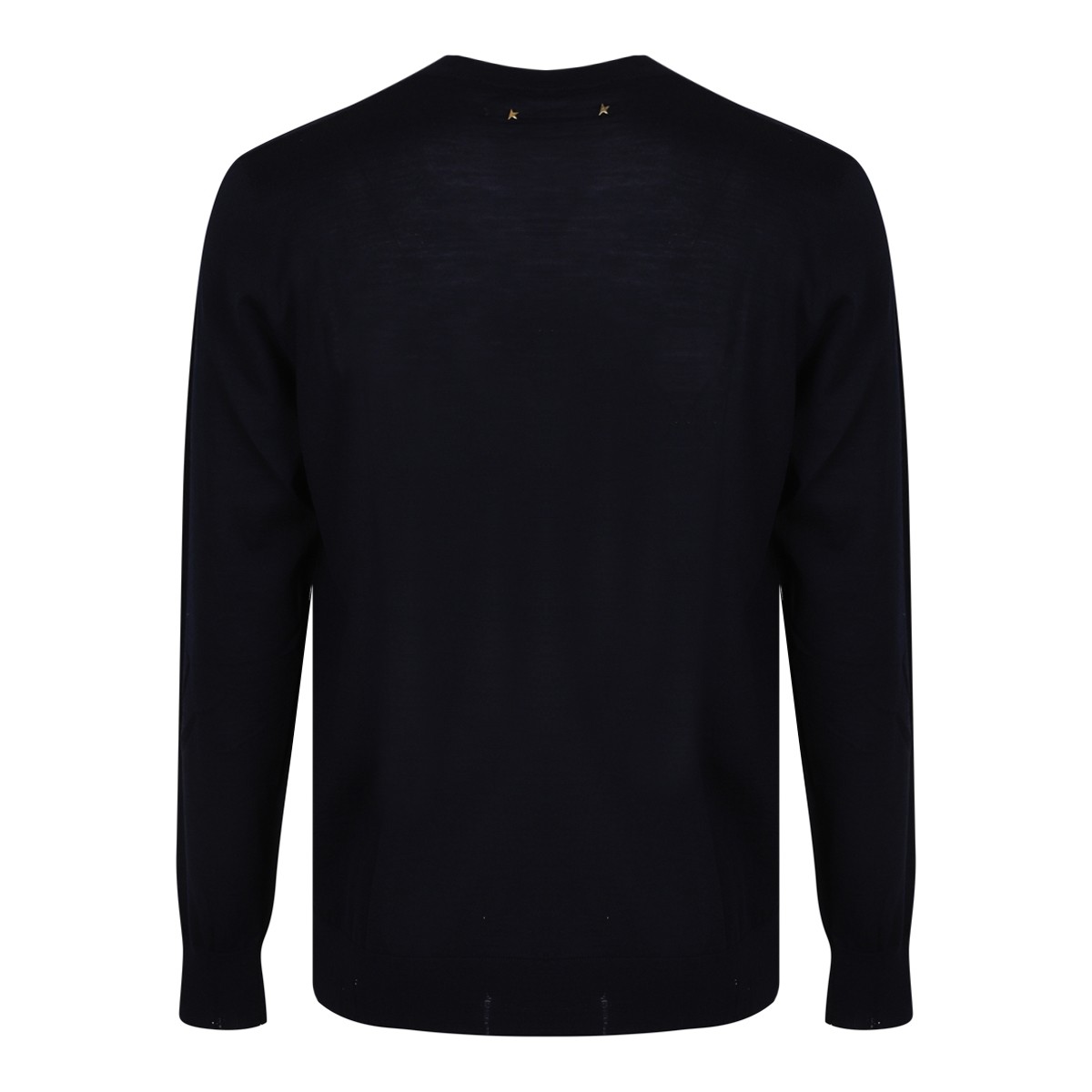 Golden Goose Navy Lightweight Knit Sweater.