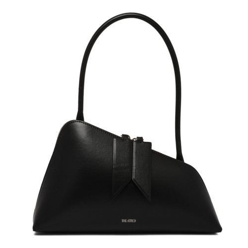 The Attico Black Sunrise Shoulder Bag.