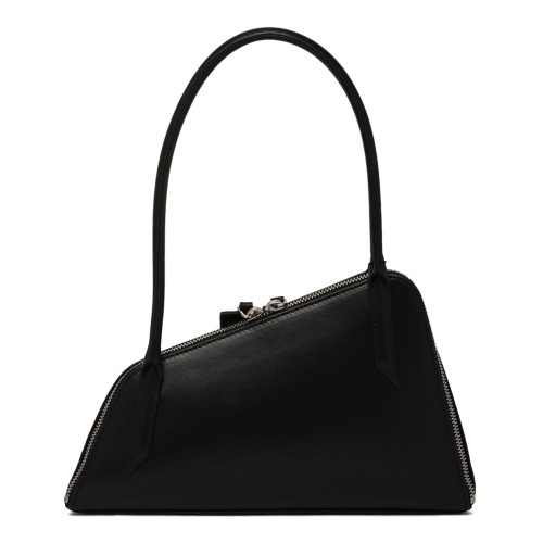 The Attico Black Sunrise Shoulder Bag. 2