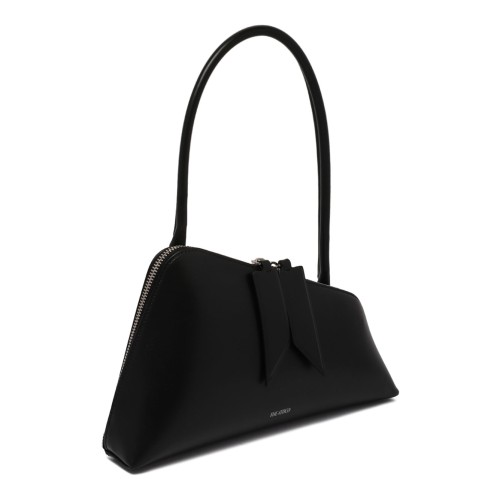 The Attico Black Sunrise Shoulder Bag.